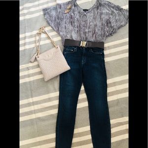 I*MOTHER*I ‘Looker Ankle Fray’ Jeans